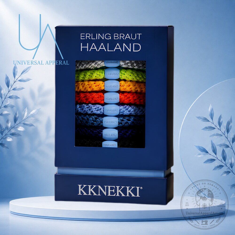 Erling Braut Haaland x Kknekki Multi Color Hair Tie Set Collection 2026