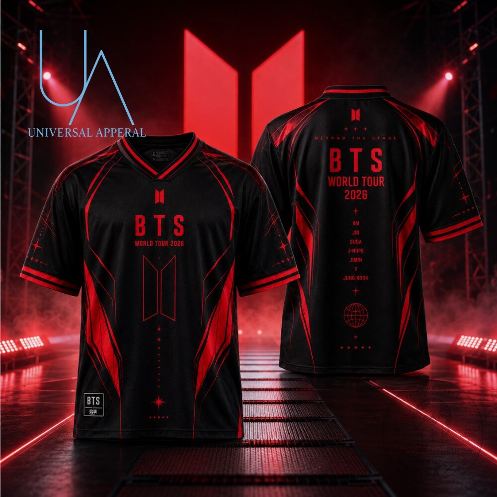 ARMY BTS Beyond The Stage World Tour 2026 Jersey Shirt ARMY BTS Beyond The Stage World Tour 2026 Fan Jersey – image 3 of 3