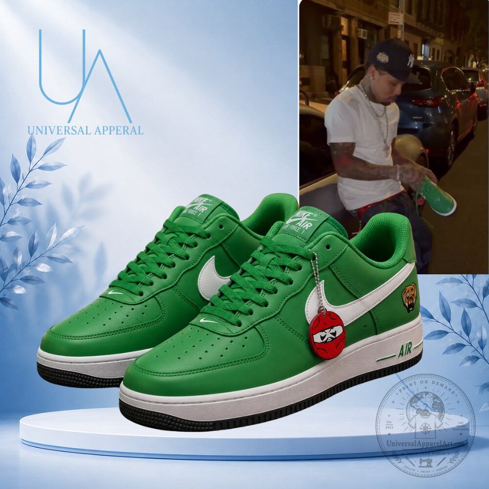 Gervonta Davis The Victor Victor x Nike Air Force 1 Low Shoes 111