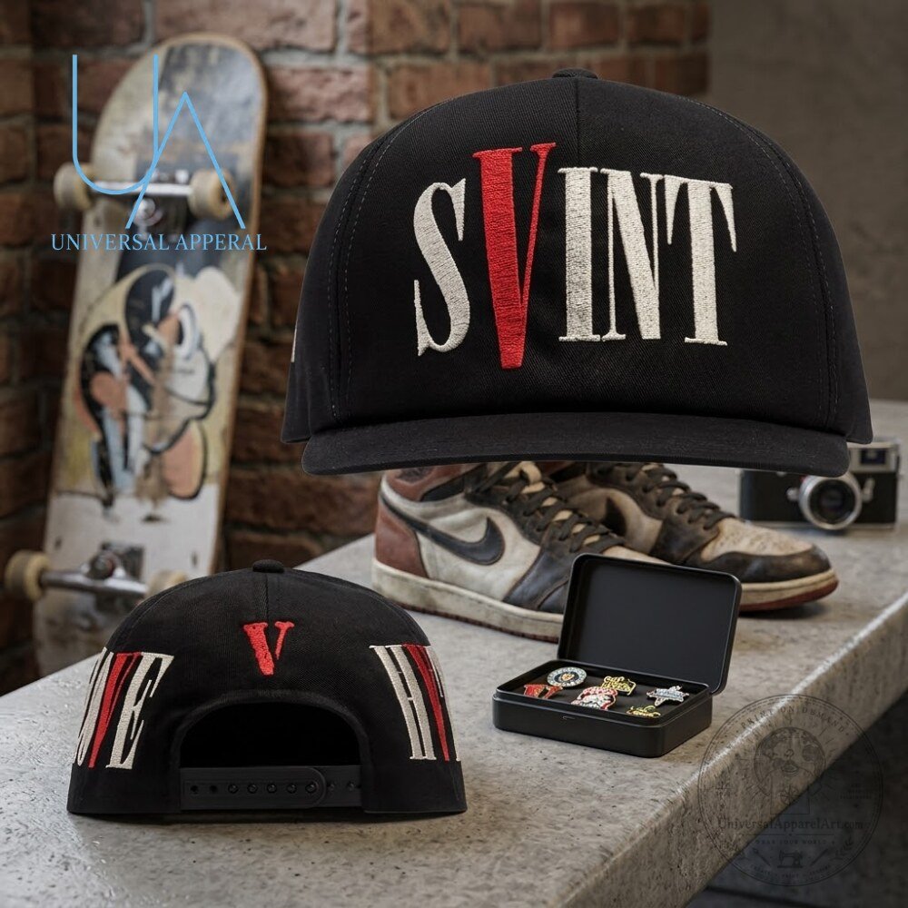 Lil Uzi VertSaint Michael X Vlone Logo Cap 5 Lil Uzi VertSaint Michael X Vlone Logo Cap
