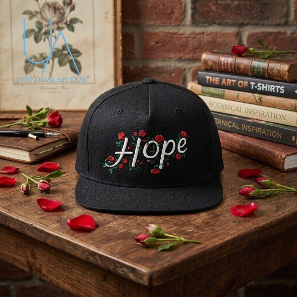 Hope Script Floral Snapback Hat 2026 4 Hope Script Floral Snapback Hat 2026