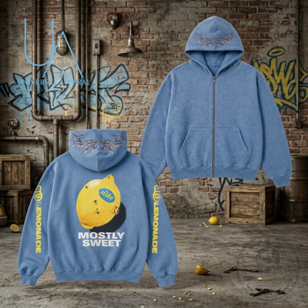 Karina Aespa x Nike Mostly Lemon Star Hoodie 5 Karina Aespa x Nike Mostly Lemon Star Hoodie