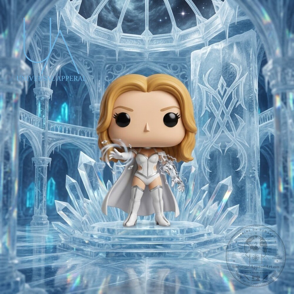 Marvel Studios Emma Frost X-Men Funko Pop Figure 4 Marvel Studios Emma Frost X-Men Funko Pop Figure