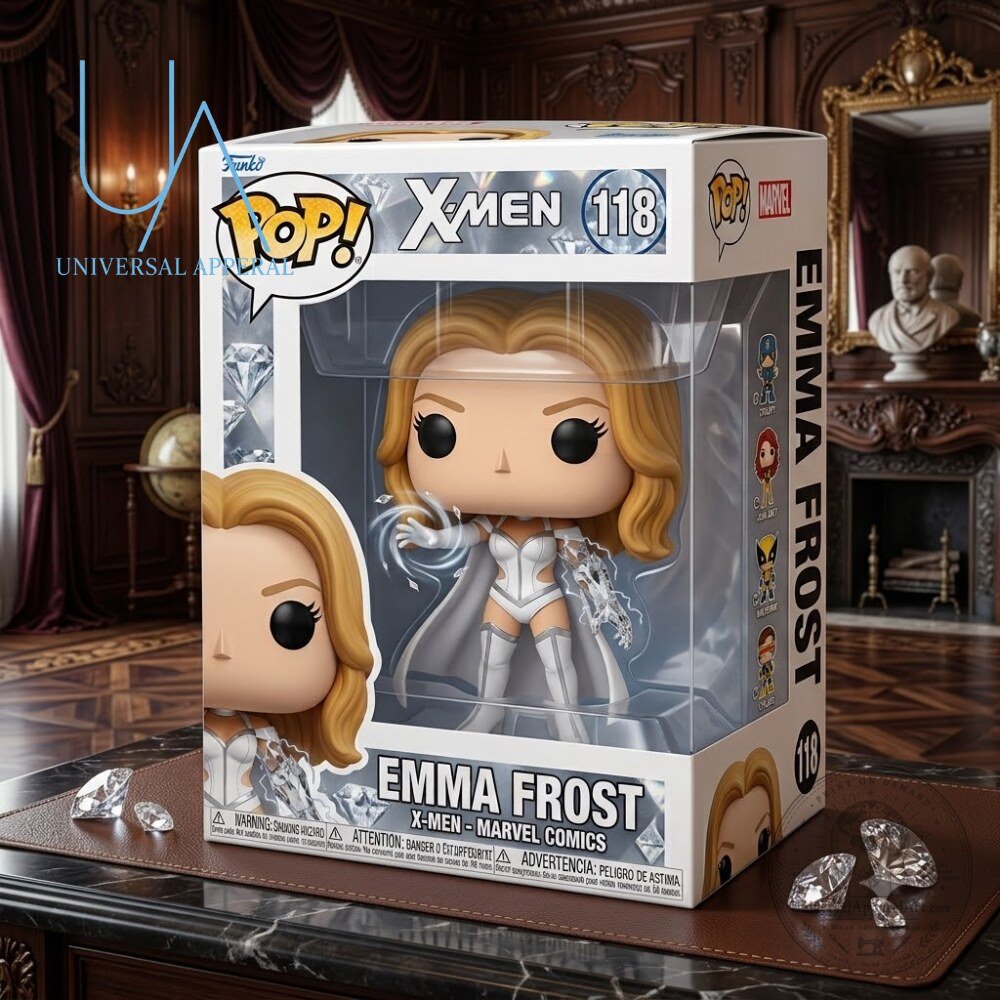 Marvel Studios Emma Frost X-Men Funko Pop Figure 5 Marvel Studios Emma Frost X-Men Funko Pop Figure