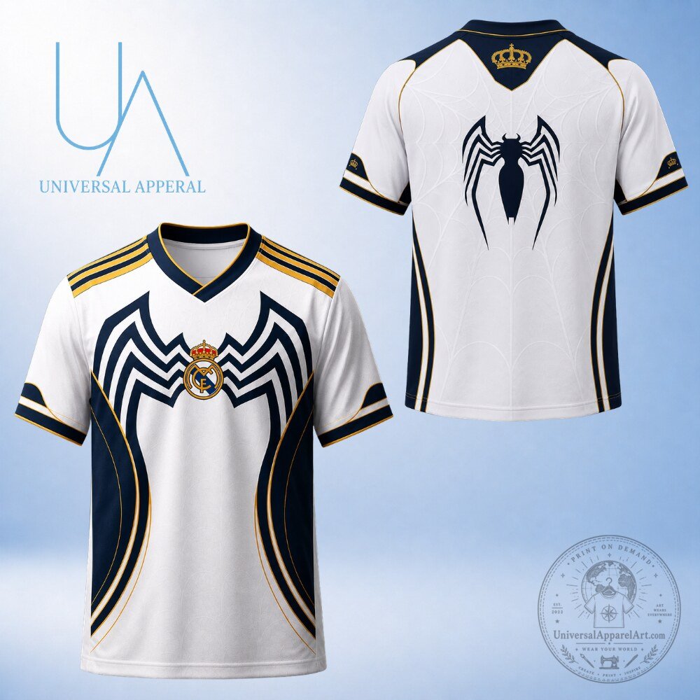 Real Madrid x Spider Man Brand New Day Special Edition Jersey Shirt 2026 4 Real Madrid x Spider Man Brand New Day Special Edition Jersey Shirt 2026