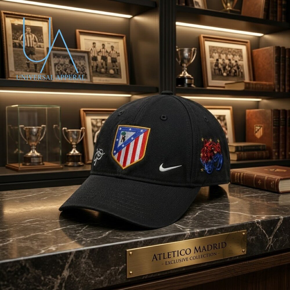 Atletico de Madrid x Over The Pitch Summer 2026 Iconic Bear Hat 5 Atletico de Madrid x Over The Pitch Summer 2026 Iconic Bear Hat