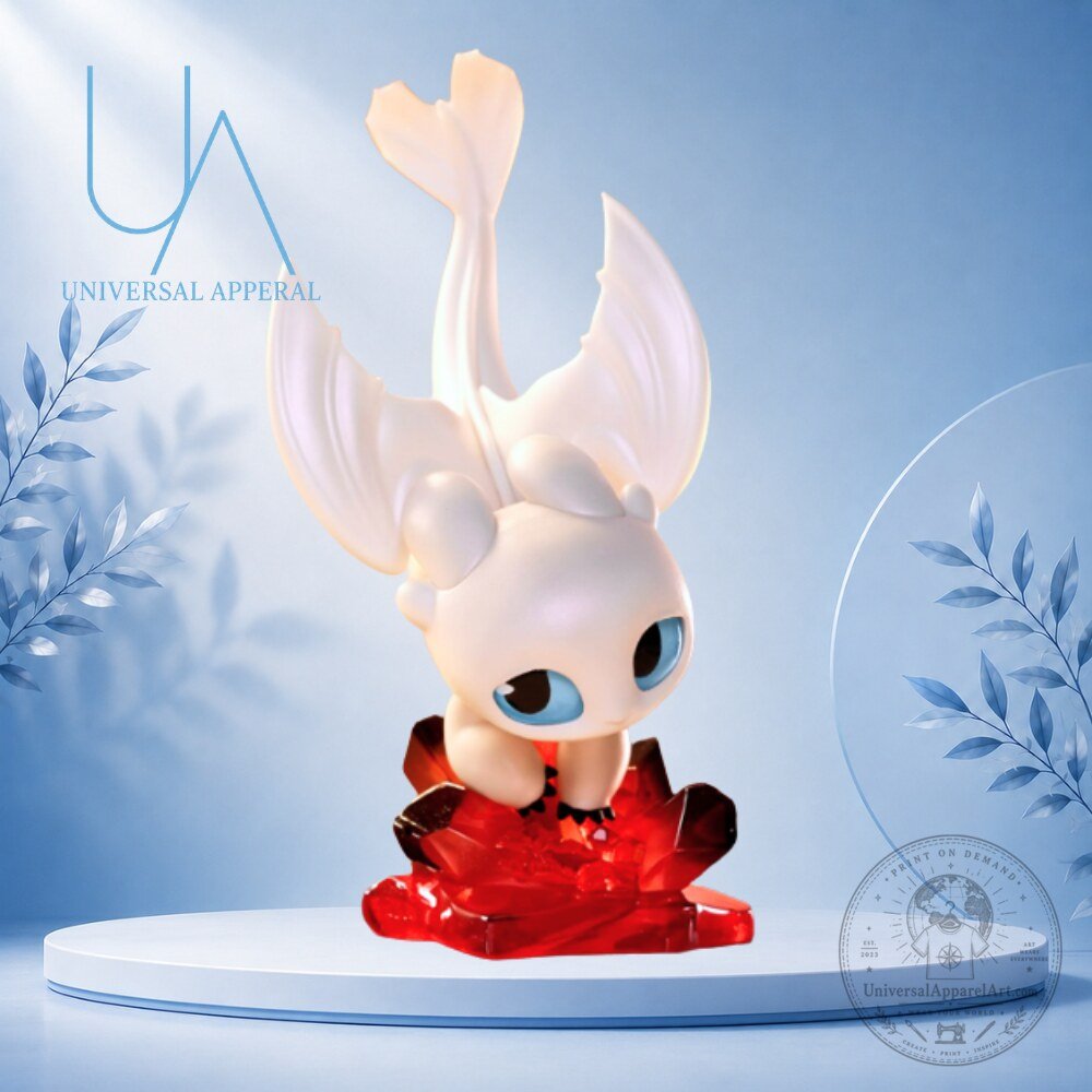 "Collectible Hats, Figures, and Apparel for Every Pop Culture Fan" 4 How to Train Your Dragon Intertwined Light And Night Series Lightfury Companion Figure