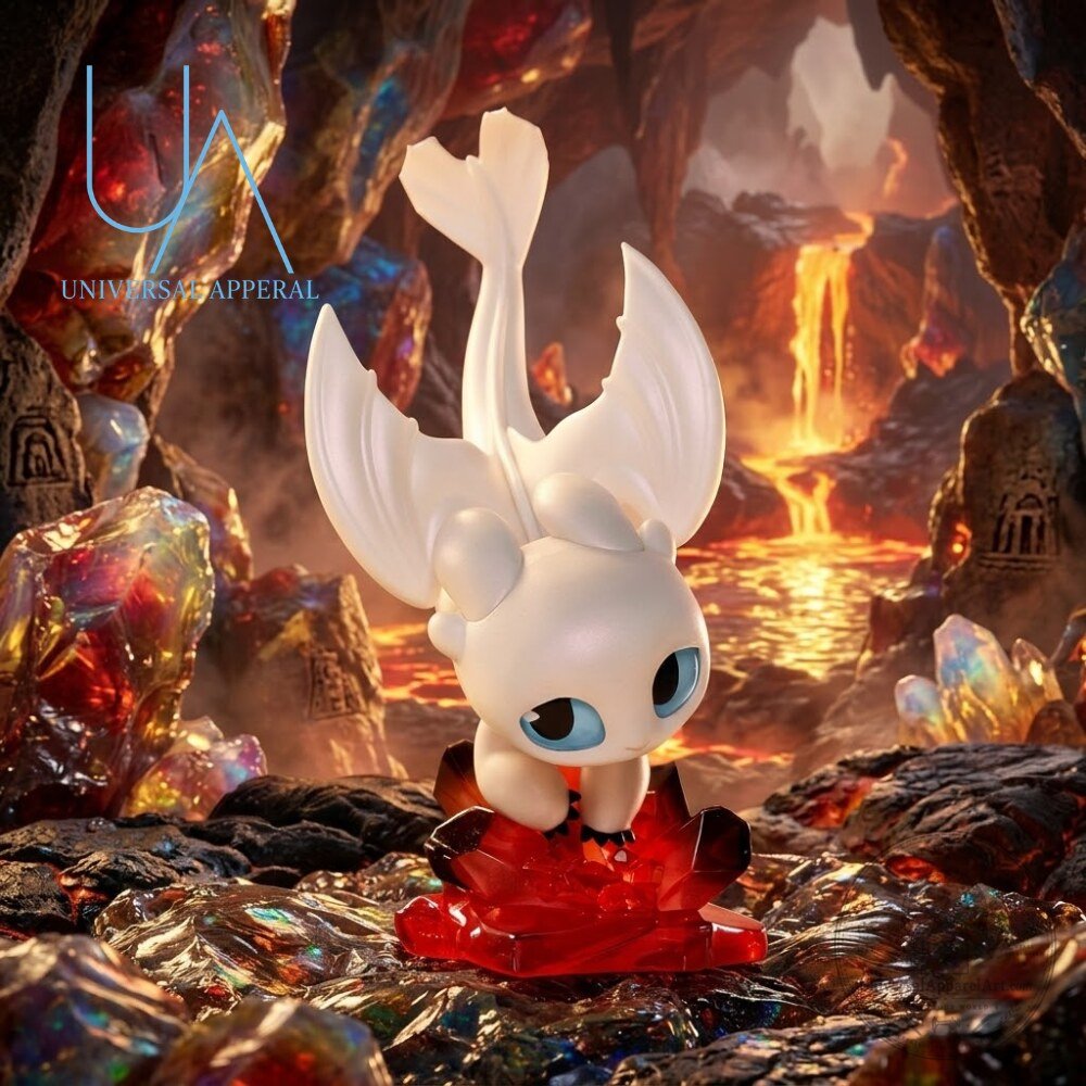 How to Train Your Dragon Intertwined Light And Night Series Lightfury Companion Figure 4 How to Train Your Dragon Intertwined Light And Night Series Lightfury Companion Figure