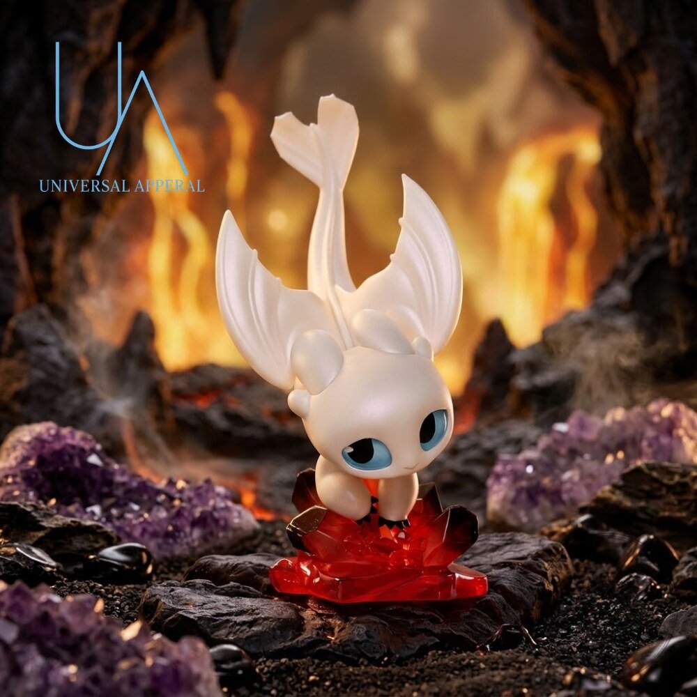 How to Train Your Dragon Intertwined Light And Night Series Lightfury Companion Figure 5 How to Train Your Dragon Intertwined Light And Night Series Lightfury Companion Figure