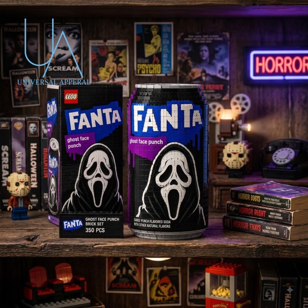 Fanta Ghost Face Punch Halloween Building Brick Set 2026 4 Fanta Ghost Face Punch Halloween Building Brick Set 2026