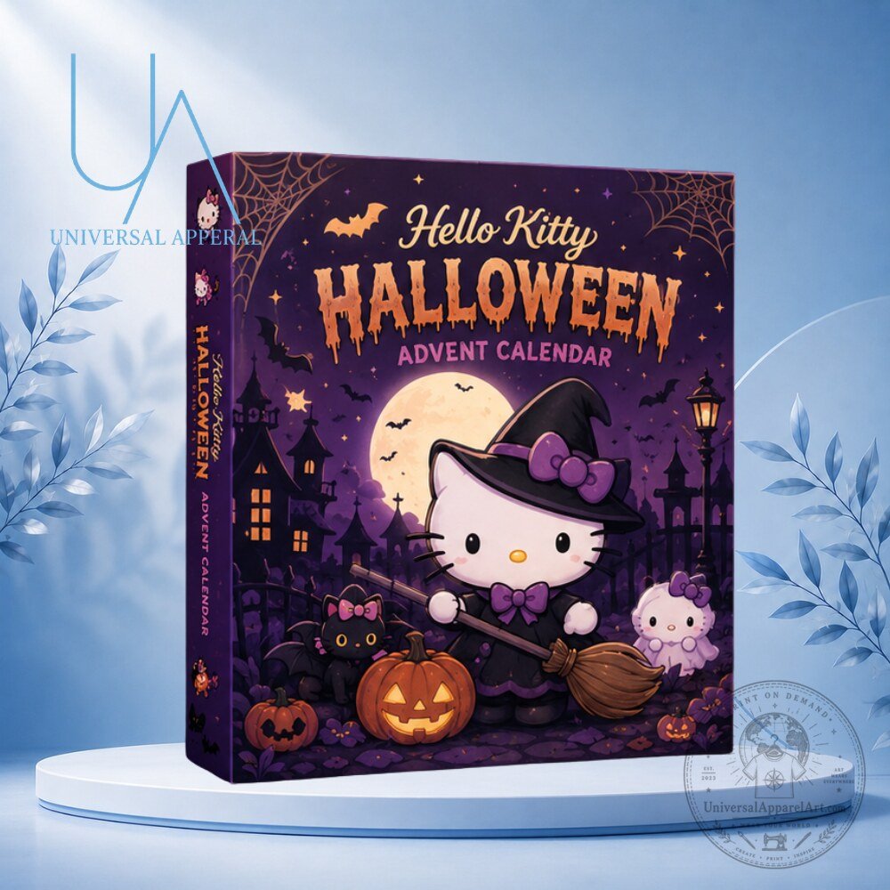 Hello Kitty Halloween Advent Calendar 24 Acrylic Characters Countdown Set
