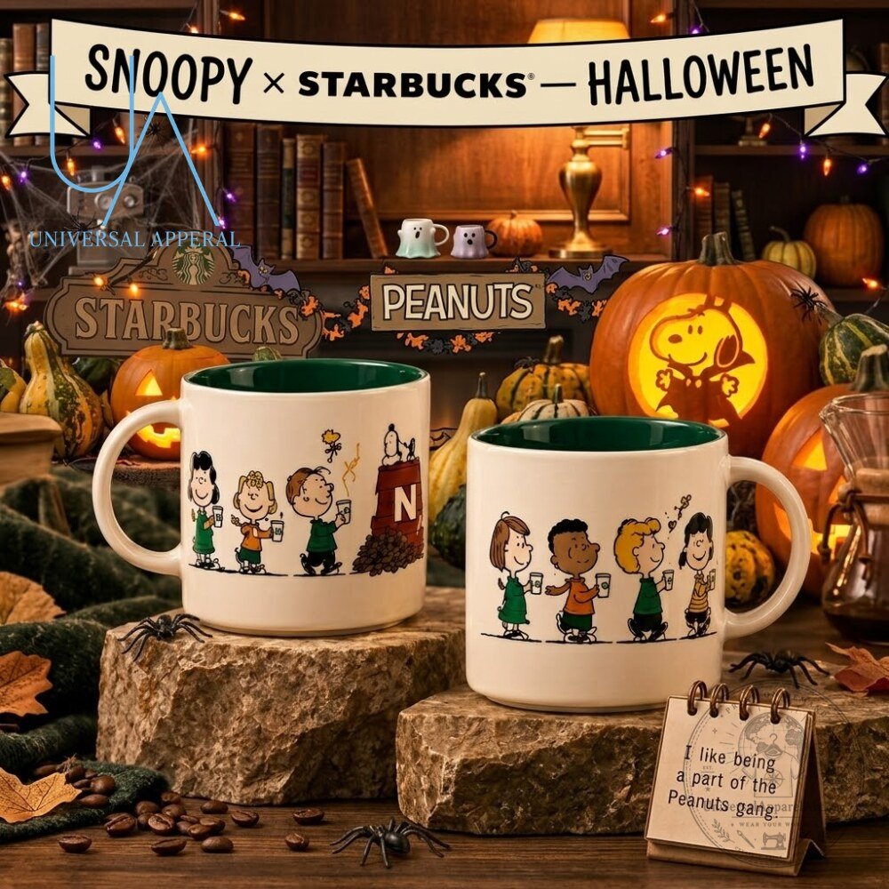 Sneak Peek Peanuts X Starbucks Snoopy Halloween Collection Mug 5 Sneak Peek Peanuts X Starbucks Snoopy Halloween Collection Mug