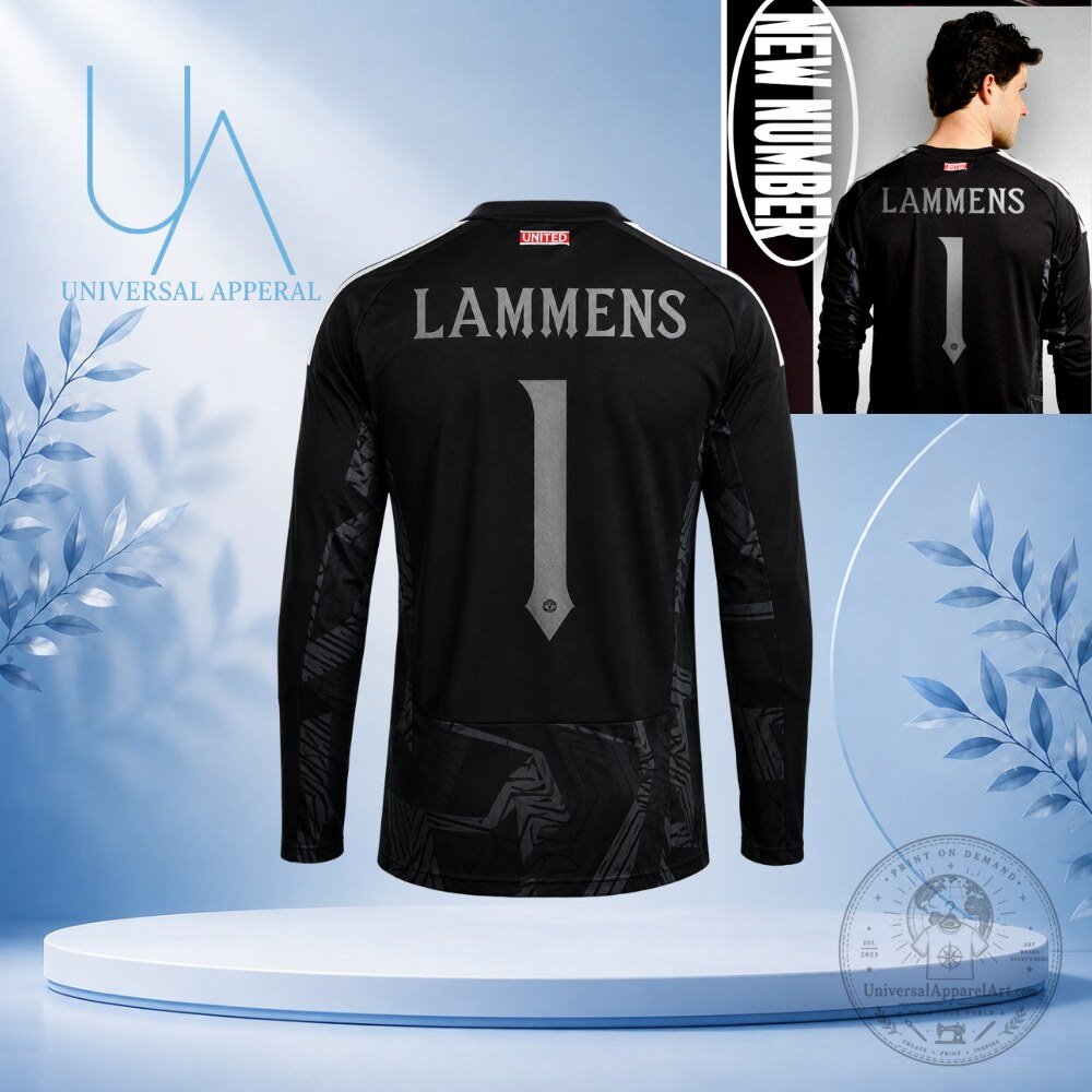 Lammens x Manchester United 26 27 Goal Keeper Jersey Shirt New Number New Chapter