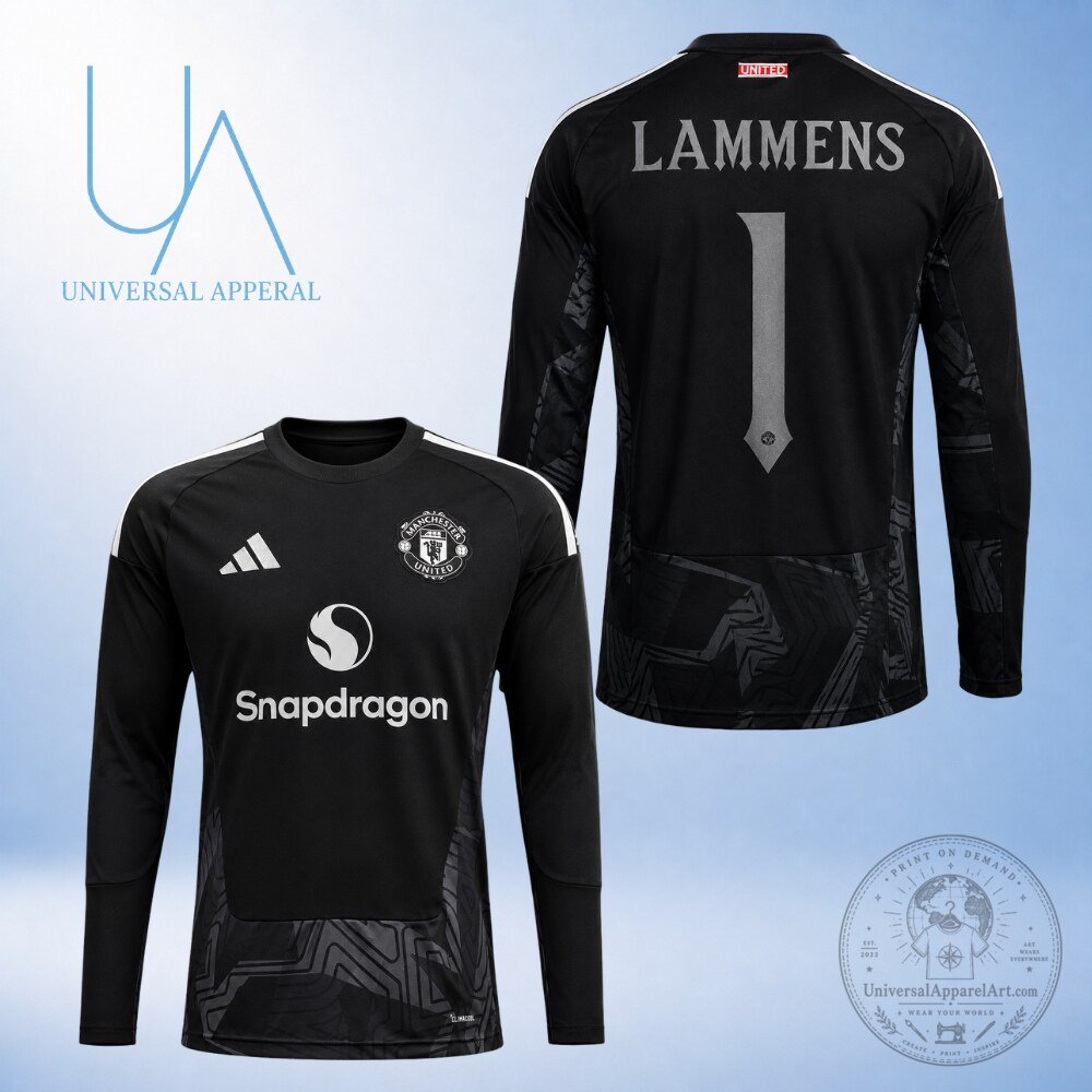 Lammens x Manchester United 26 27 Goal Keeper Jersey Shirt New Number New Chapter 4 Lammens x Manchester United 26 27 Goal Keeper Jersey Shirt New Number New Chapter