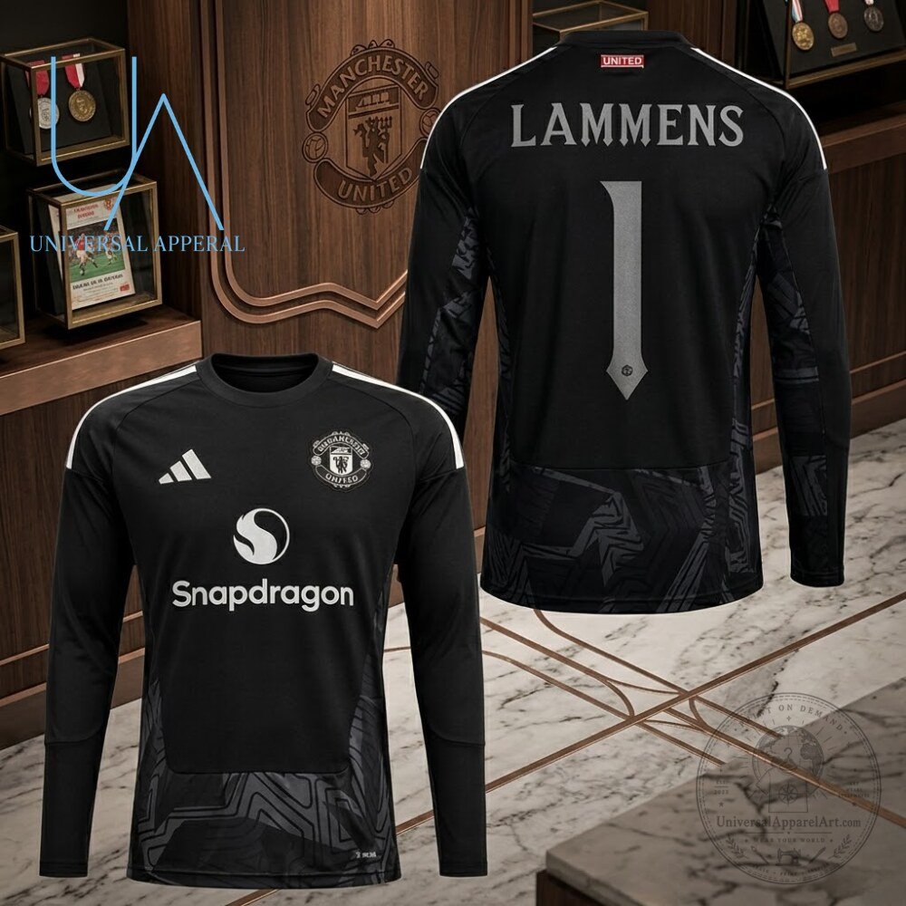 Lammens x Manchester United 26 27 Goal Keeper Jersey Shirt New Number New Chapter 5 Lammens x Manchester United 26 27 Goal Keeper Jersey Shirt New Number New Chapter