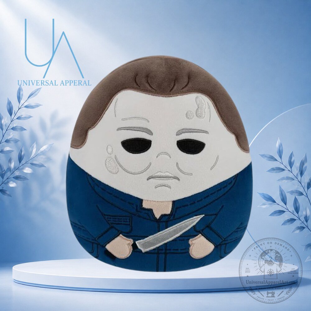 Michael Myers Squishy Plush Halloween II Horror Soft Stuffed Toy