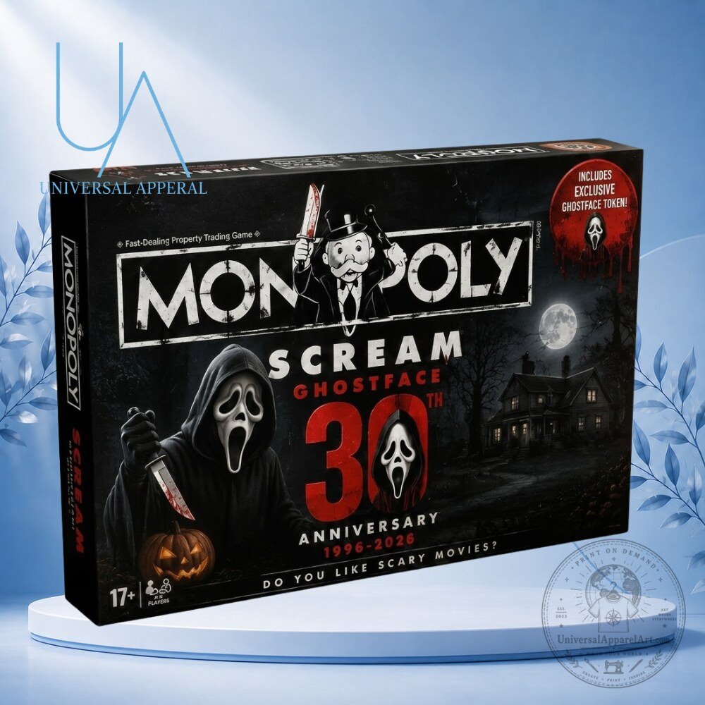 Monopoly Scream Ghostface 30th Anniversary Edition Board Game 2026
