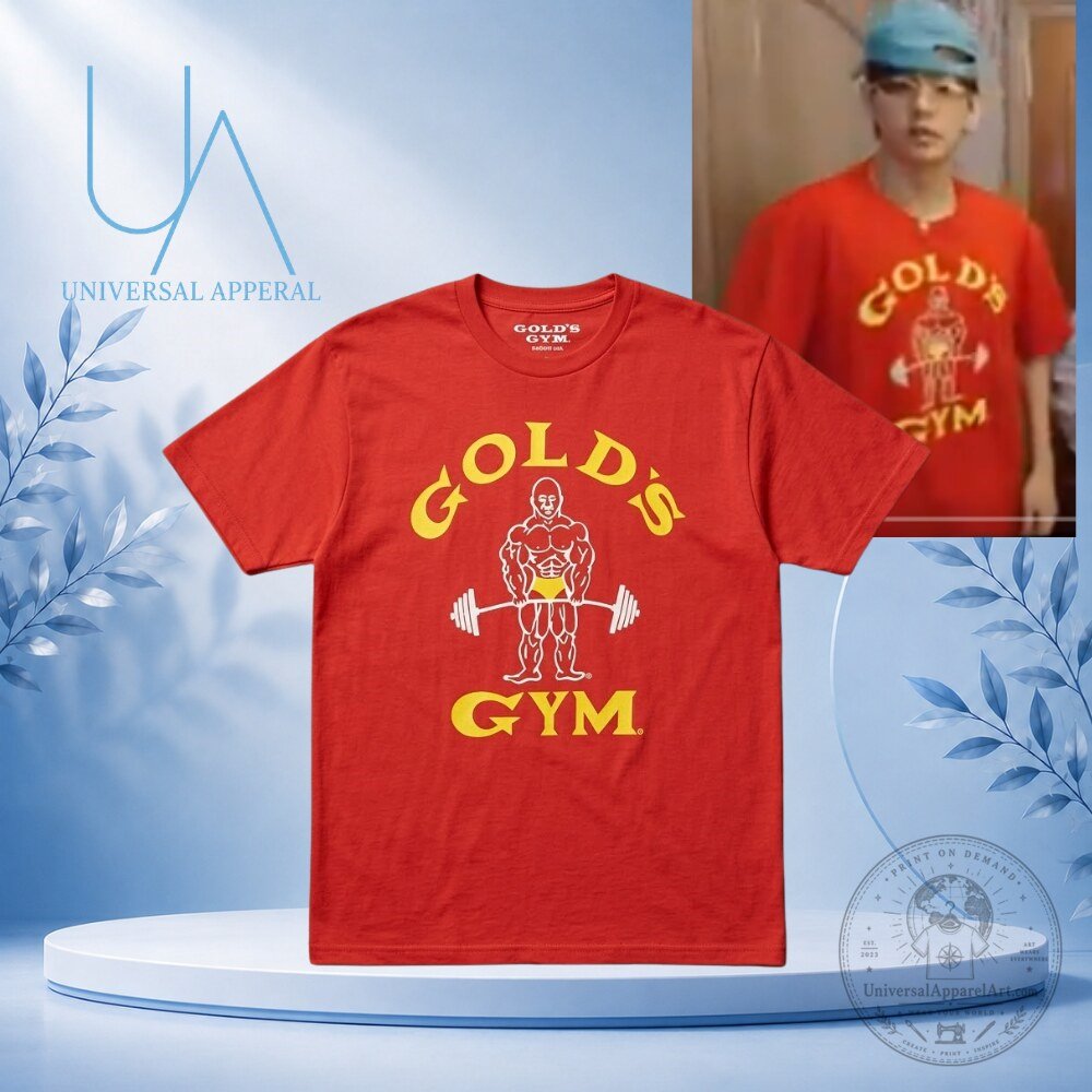 BTS V Golds Gym Sport T-Shirt