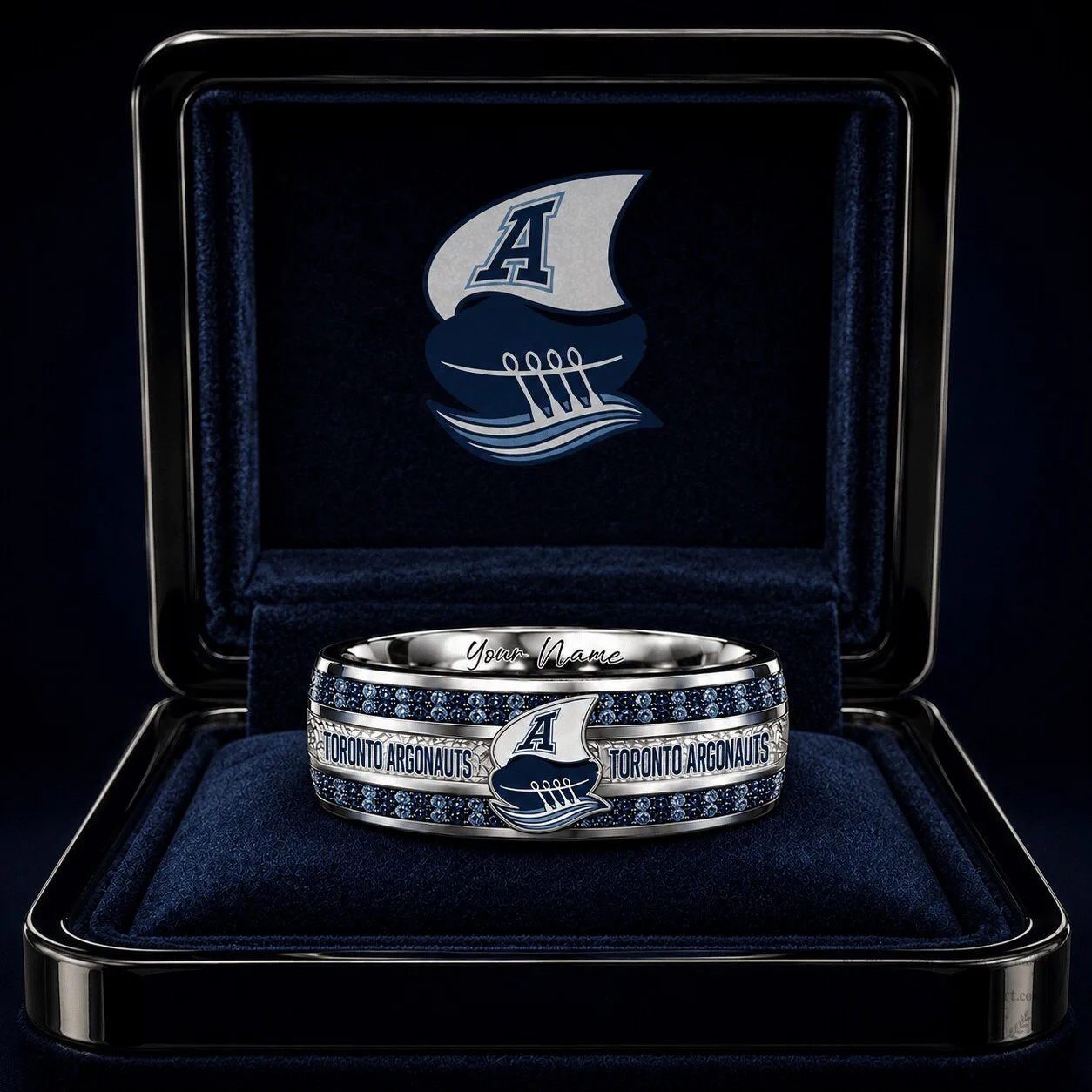 Toronto Argonauts Football Club Personalized Name Ring