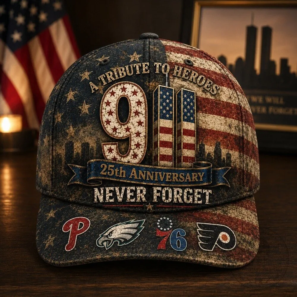Patriotic American Flag 9/11 Never Forget 25th Anniversary Tribute Baseball Cap Hat 10 Patriotic American Flag 9/11 Never Forget 25th Anniversary Tribute Baseball Cap Hat