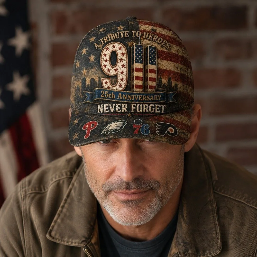 Patriotic American Flag 9/11 Never Forget 25th Anniversary Tribute Baseball Cap Hat 16 Patriotic American Flag 9/11 Never Forget 25th Anniversary Tribute Baseball Cap Hat