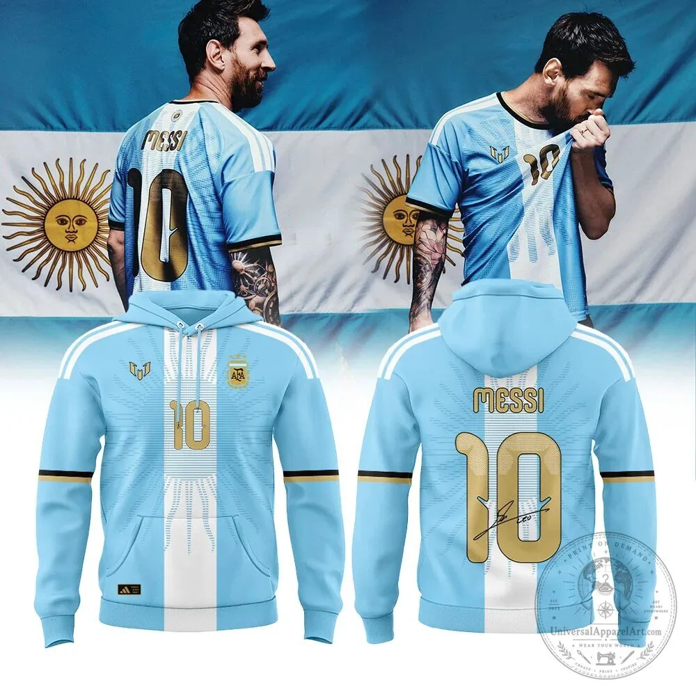 Lionel Messi Argentina National Team Farewell Match Last Dance Hoodie