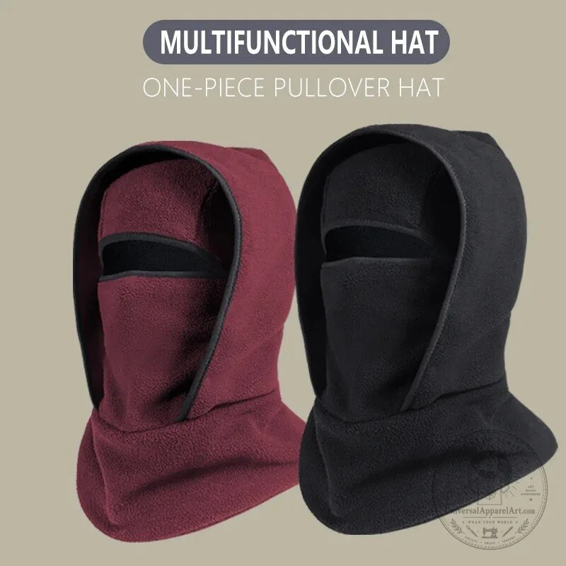 Winter Fleece Balaclava Ski Mask Full Face Cover Warm Windproof Hat