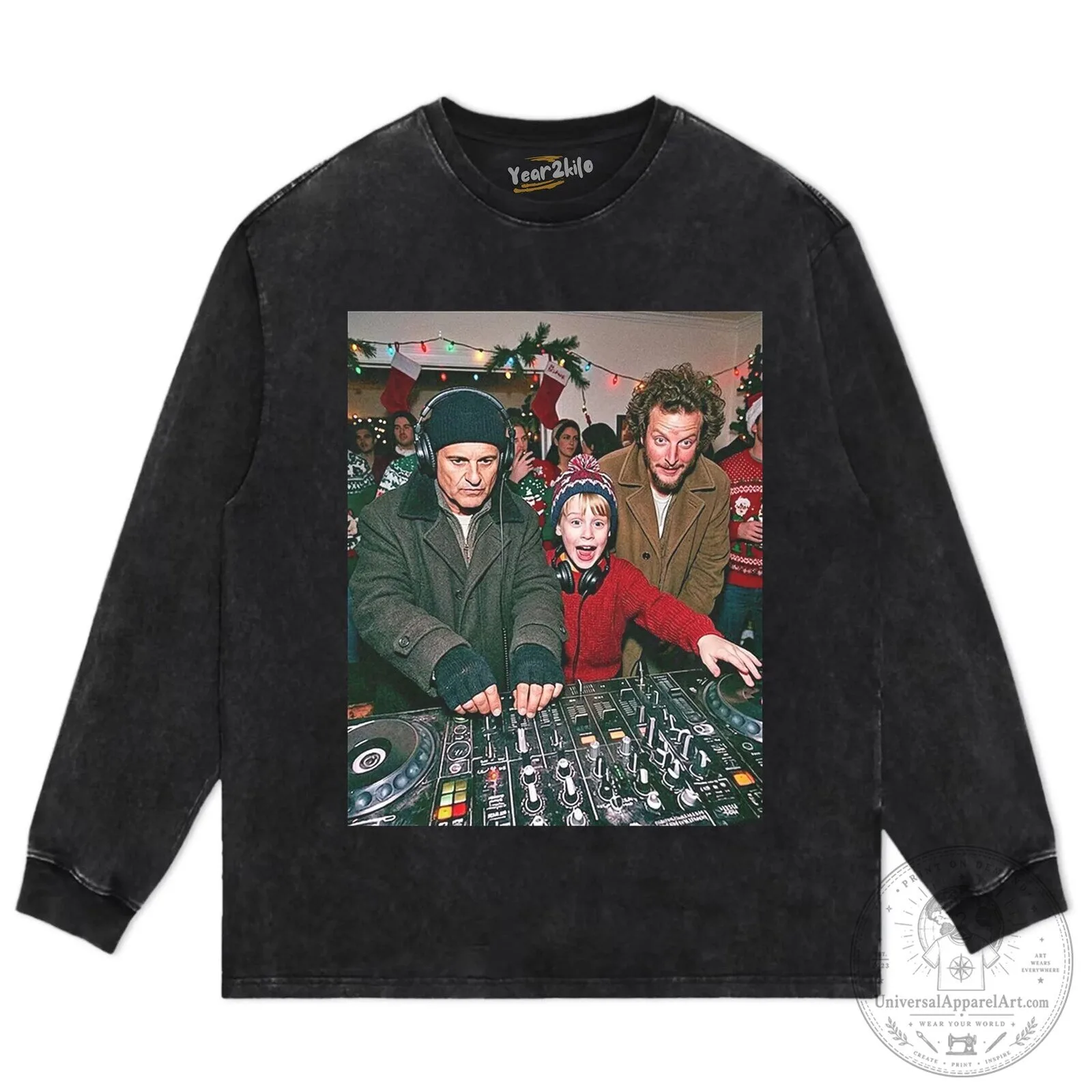 Home Alone Kevin McCallister DJ Christmas Party T-Shirt 12 Home Alone Kevin McCallister DJ Christmas Party T-Shirt