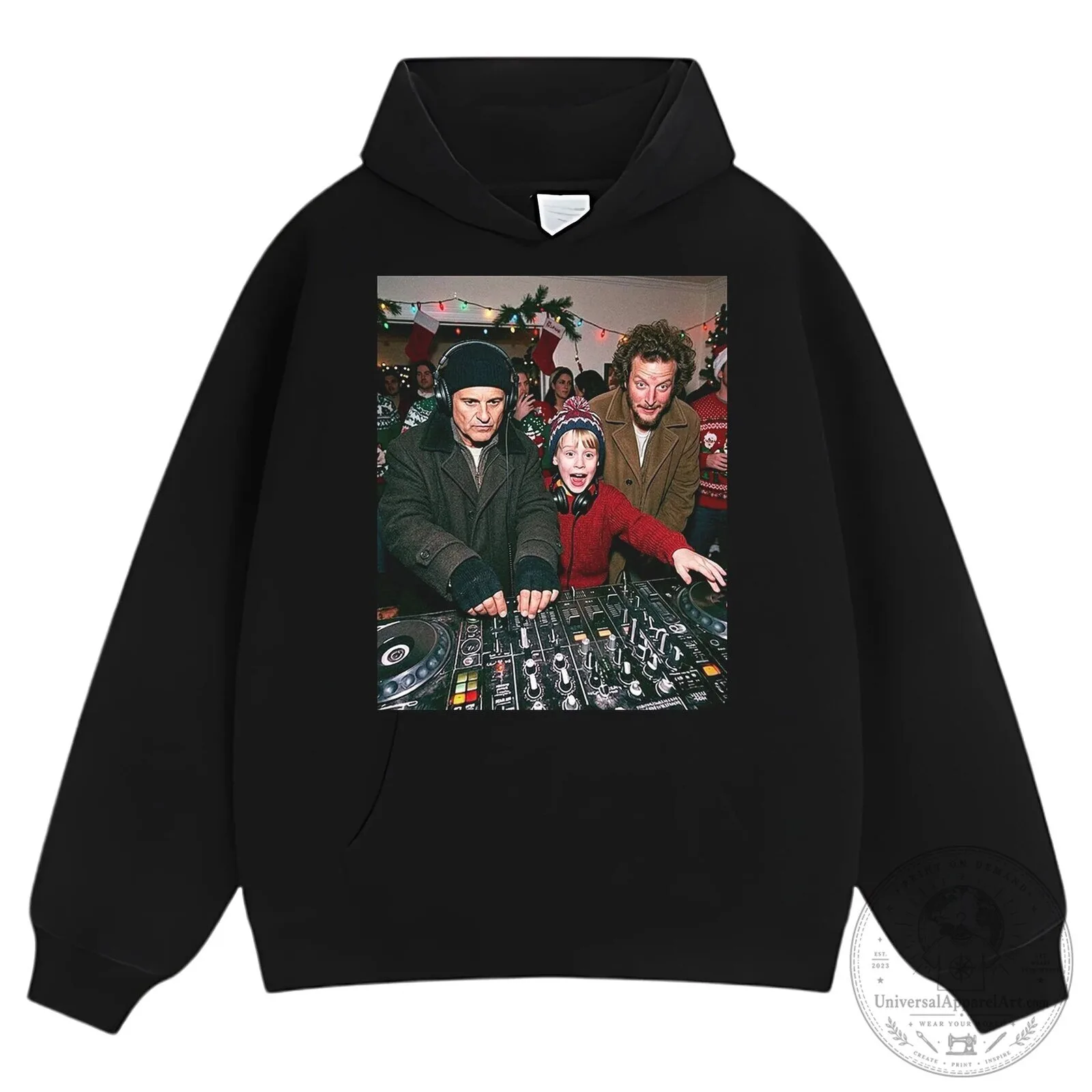 Home Alone Kevin McCallister DJ Christmas Party T-Shirt 13 Home Alone Kevin McCallister DJ Christmas Party T-Shirt