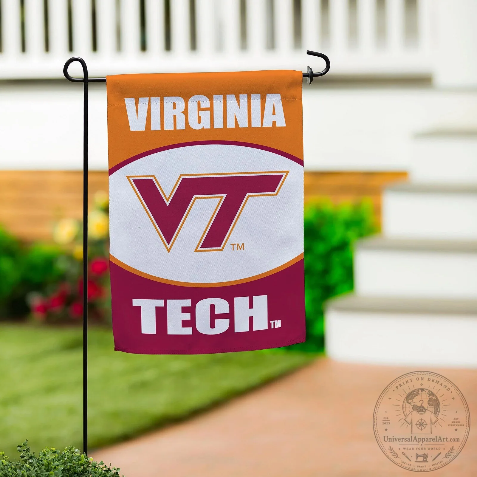 Virginia Tech Hokies Double-Sided Garden Flag