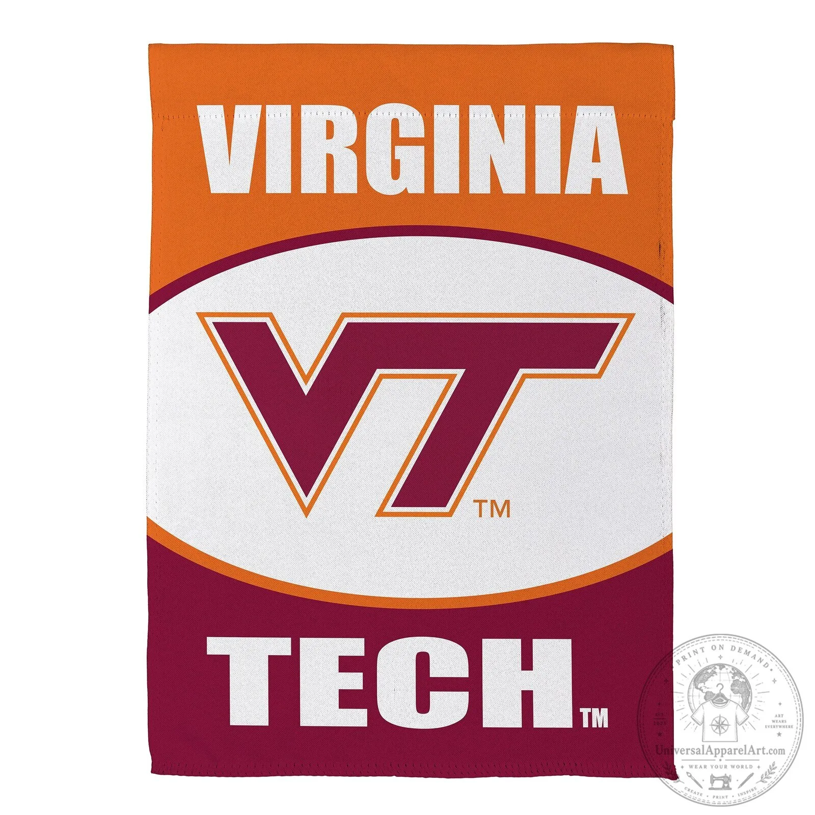 Virginia Tech Hokies Double-Sided Garden Flag 3 Virginia Tech Hokies Double-Sided Garden Flag